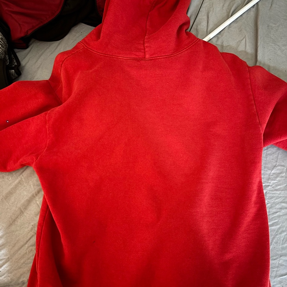 Men's Red Crewneck Sweater - Picture 2 of 3
